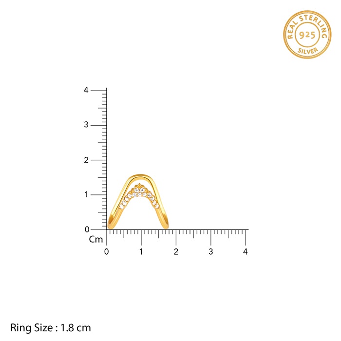 Buy Original Impon Casting plain gold ring design for female